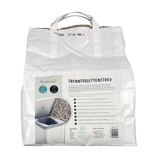 Trelino® • Trenntoilettenstreu, 7 Liter