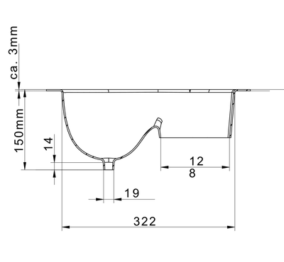 Trenneinsatz XL für Trenntoiletten