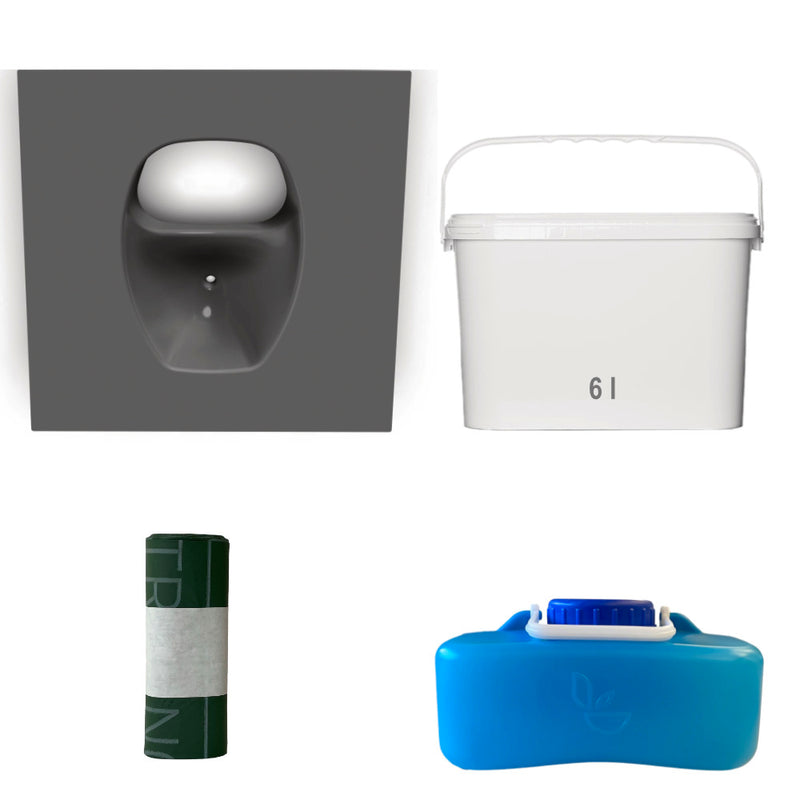 Selbstbauset S für extra kleine Trenntoiletten