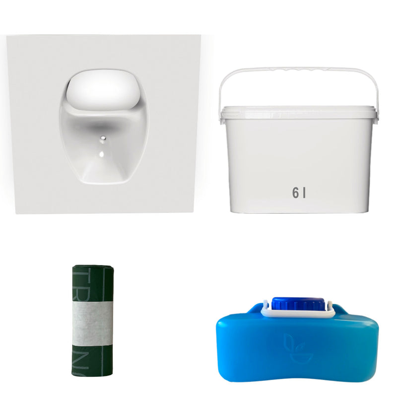 Selbstbauset S für extra kleine Trenntoiletten
