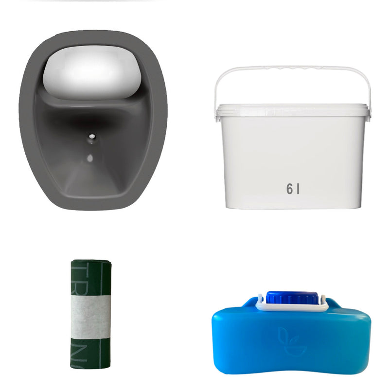 Selbstbauset S für extra kleine Trenntoiletten